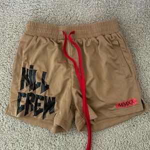 KillCrew tan shorts